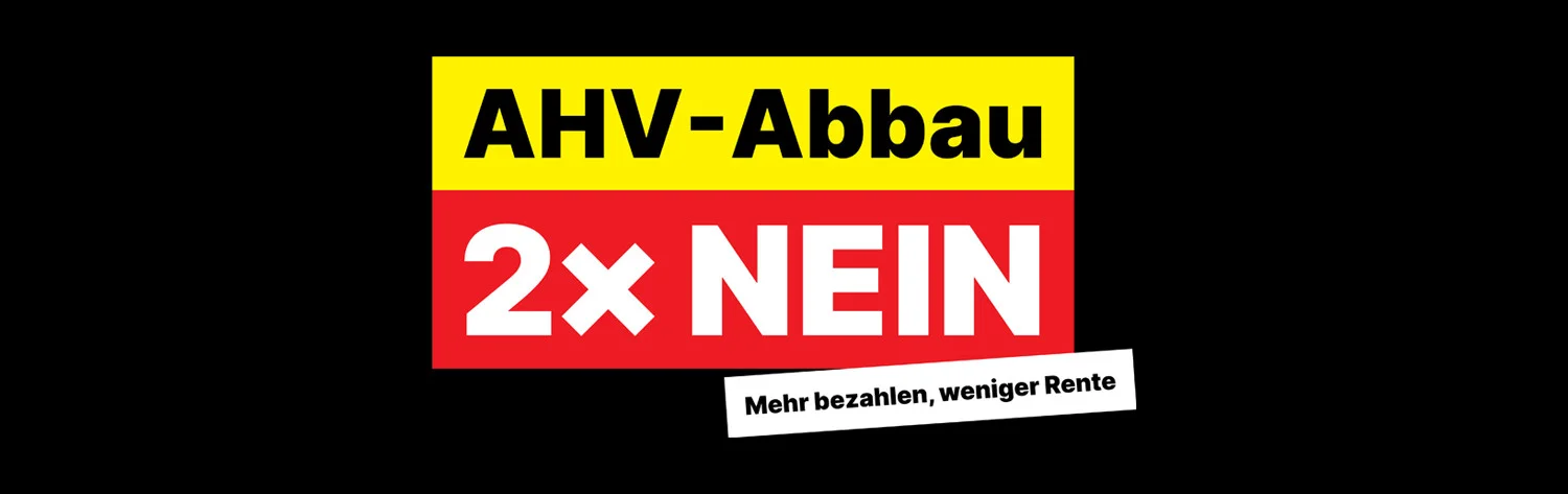 Nein zu AHV 21