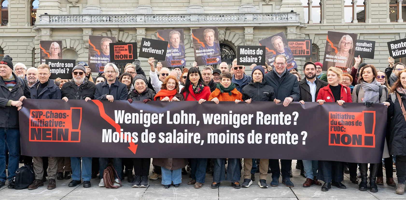 Lancierung Nein zur Chaos-Initiative