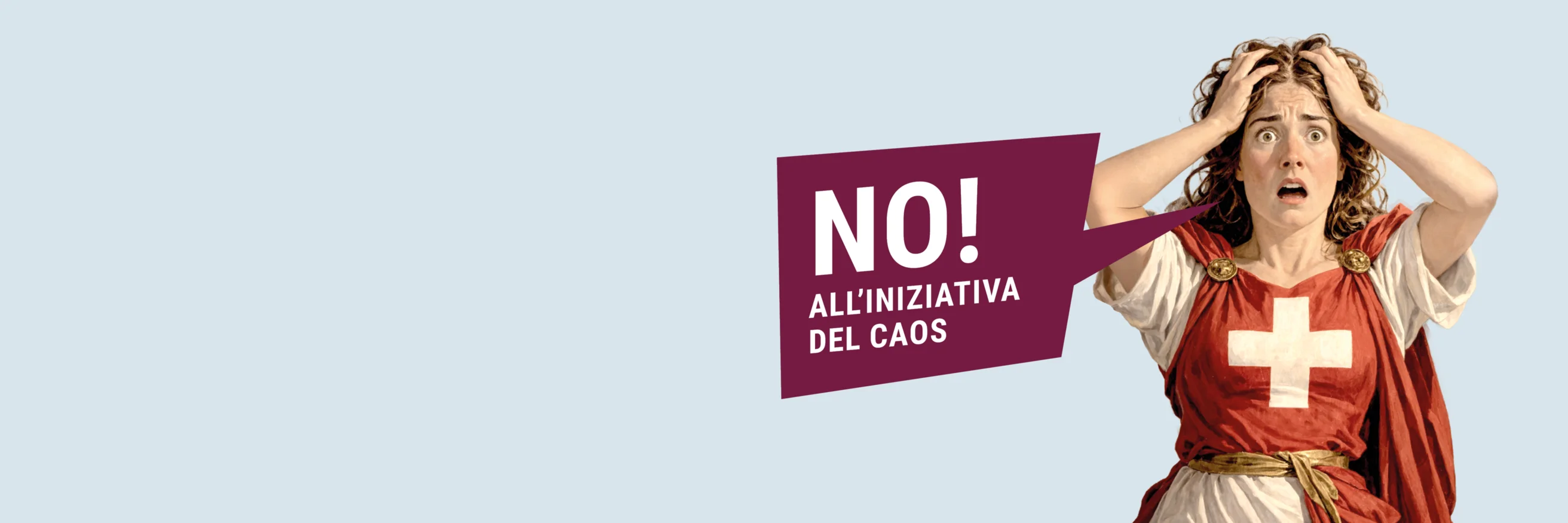 No all'iniziativa del caos