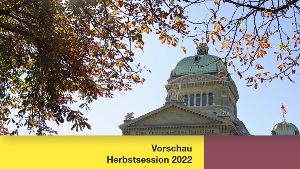 Herbstsession 2022