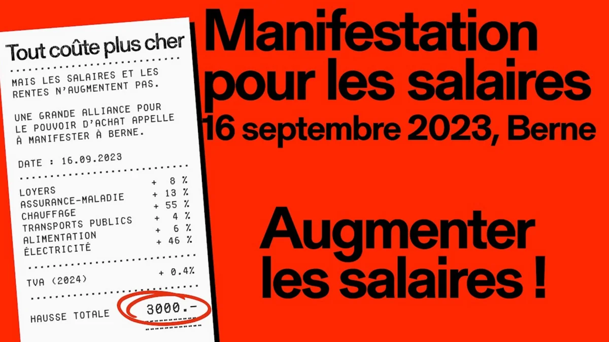 Manifestation salaires
