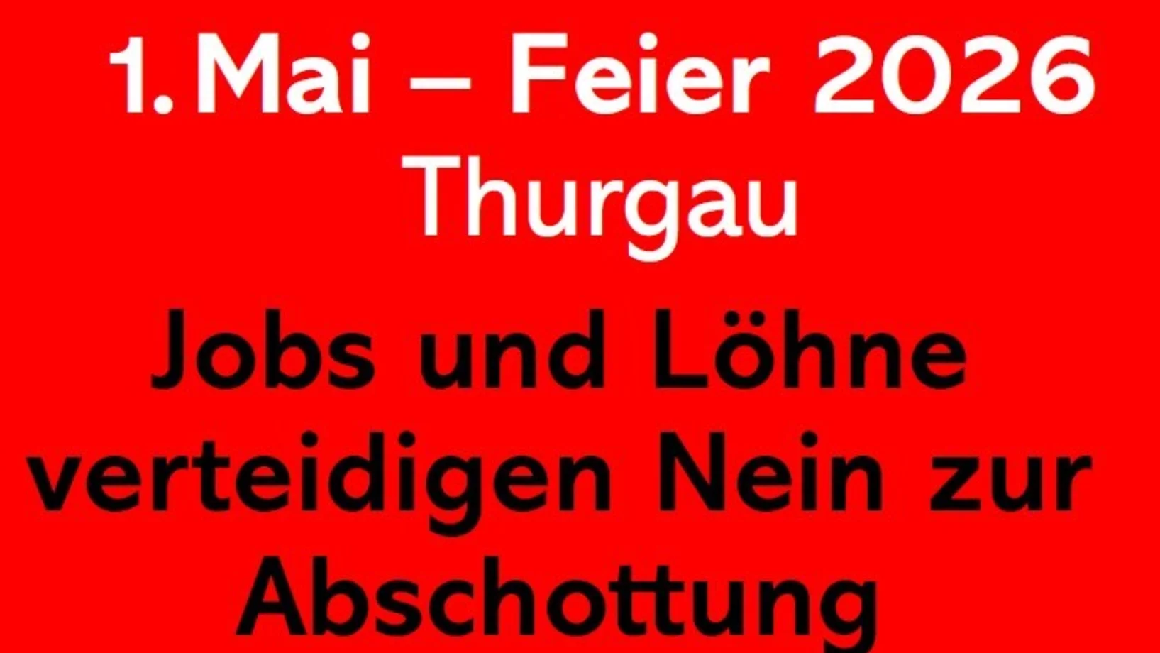 Offizielles Flugblatt