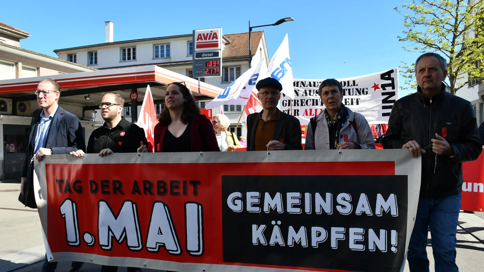 1. Mai Rednerinnen und Redner